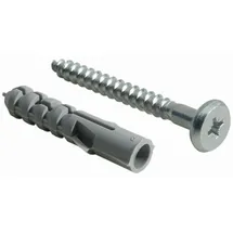 Hettich Befestigungsschrauben für Schrankaufhängeschiene, Stahl, verzinkt, grau