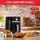 Moulinex EZ501810 Fritteuse schwarz