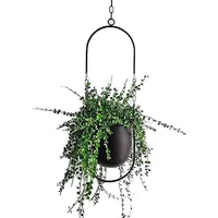 Beihaoer Hängende Dekoration Topf Metall Boho Hängekorb Decke Hängende