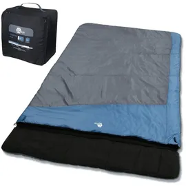 your GEAR yourGEAR 2 Personen Deckenschlafsack mit 100% Baumwolle