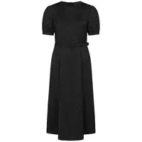 Banned A-Linien-Kleid Iris Polka Dot Schwarz Swing Vintage Rockabilly Gepunktet schwarz M