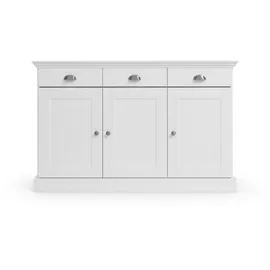 OTTO home Motala 125 x 80 x 35 cm Weiß