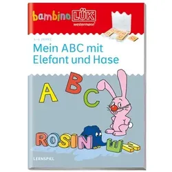 LÜK 7517 bambinoLÜK ABC mit Elefant und Hase