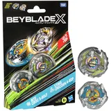Hasbro Beyblade X Bite Croc 3-60LF und Sting Unicorn 4-60P Dual Pack, Set