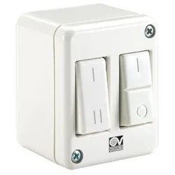 Casafan 2-Stufen Schalter Duo Switch für Ventilatoren