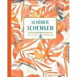 COPPENRATH95192 Geschenkpapier-Buch - Schöner schenken (All about orange)