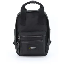 Cityrucksack NATIONAL GEOGRAPHIC "Legend", Gr. B: 20.00cm, schwarz, Nylon, Rucksäcke, mit viel