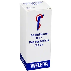 Absinthium D1 Resina Laricis D3 aa Dilution