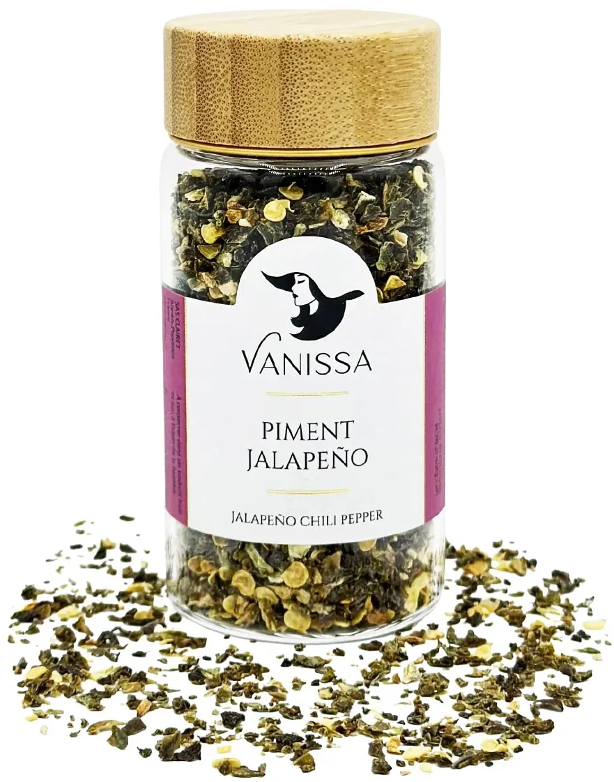 Vanissa Jalapeño-Pfeffer gemahlen – Intensiver Geschmack, 35 g Gewürz