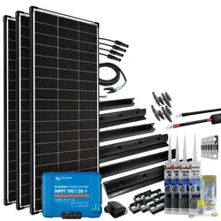 600W 12V MPPT Caravan Solaranlage mPremium+ XXL