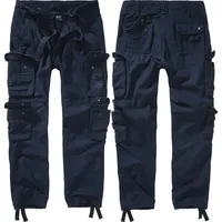 Brandit Textil Brandit Pure Slim Fit Trouser Cargohose navy, Größe 3XL