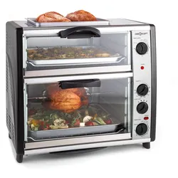 All-You-Can-Eat Doppel-Backofen Grillplatte 42 Liter 2350 Watt