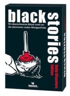 "MOS00971 - Black Stories \"Daily Disasters Edition\", für 2+ Spieler, ab 12 Jahren (DE-Ausgabe)"