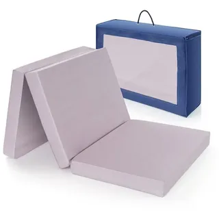 Reisebett-Matratzen Komfort - Grau, Alvi®, 6 cm hoch, Reisebettmatratze 60x120 cm Matratze für Baby Reisebett atmungsaktiv grau