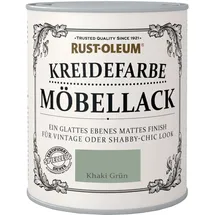 RUST-OLEUM Kreidefarbe Möbellack Khaki Grün Matt 0,75 l