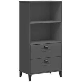vidaXL Bücherschrank VIKEN 60 x 35 x 123 cm Anthrazit