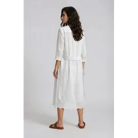 Milano Italy Hemdblusenkleid Weiß 44