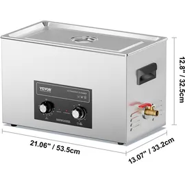 Vevor Ultraschallreiniger 30L mit Heiztimer und Korb
