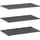 INOSIGN Einlegeboden 3er Set 83 x 46 x 2 cm Anthrazit