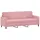 vidaXL 3-Sitzer-Sofa Rosa 180 cm Samt