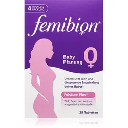 Femibion Femibion 0 Babyplanung Tabletten während der Schwangerschaftsplanung 28 TABL