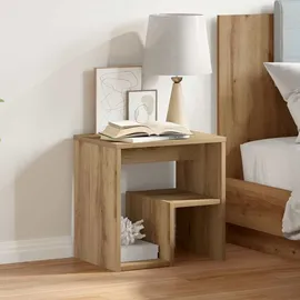 vidaXL Nachtschrank Artisan-Eiche 40 x 30 x 40 cm Braun