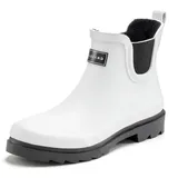 Elbsand Gummistiefelette Damen off-white Gr.39