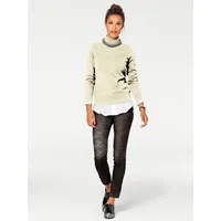 Heine Rollkragenpullover Beige 40