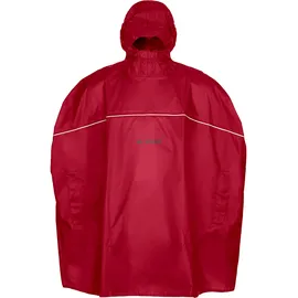 Vaude Kinder Grody Poncho Indian Red - 128 cm