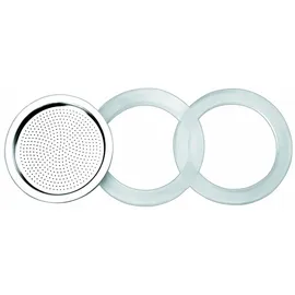 Ibili Kaffeefilter Set mit Dichtungen 2 St.