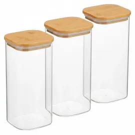 Relaxdays Vorratsglas 1500 ml 3 St.