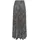 LASCANA Maxirock Damen Paisley Grau/Schwarz 36
