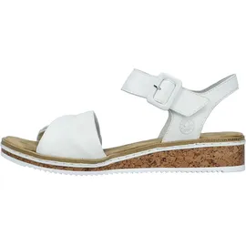 Rieker Weiß Klette für Damen, weiß, Größe 42 EU