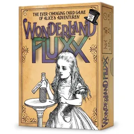 Looney Labs | Wonderland Fluxx The Ever Changing Card Game of Alice in Wonderland Adventures | English