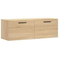VidaXL Wandschrank Sonoma-Eiche 100x36,5x35 cm Holzwerkstoff