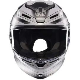 AGV K6 S Ultrasonic Integralhelm schwarz / grau XL