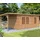 Palmako Gartenhaus Ella 6,14 x 3,40 m Braun