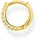 Thomas Sabo Creole gold, weiß CR658-414-14 onesize