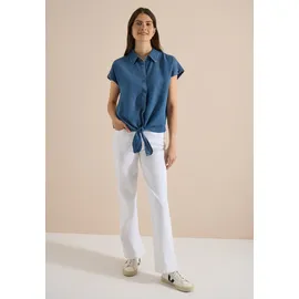 Cecil Hemdbluse im Denim-Look Blau XXL
