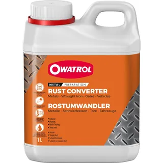 OWATROL® Rostumwandler [1Liter] - Rostumwandler mit Grundierung - Auto - Rostschutzgrundierung - Rostumwandler Kfz - Rust Converter- Grundierung Metall