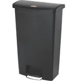 Rubbermaid Slim Jim Kunststoff Pedal vorne 68 l black