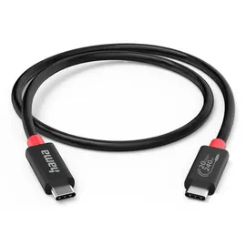 Hama USB-C 2,00 m Schwarz