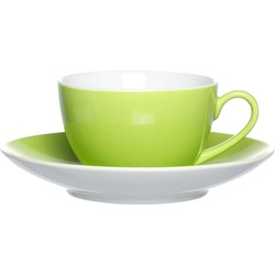 Ritzenhoff & Breker, Tasse, Kaffeetasse mit Untertasse Doppio (200 ml)