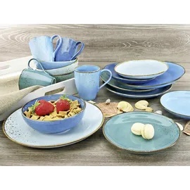 CreaTable Nature Collection Kombiservice 16-tlg. aqua