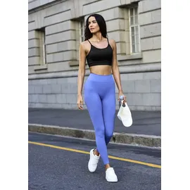Copenhagen Studios Seamless Leggings Damen blau Gr.M (40/42)