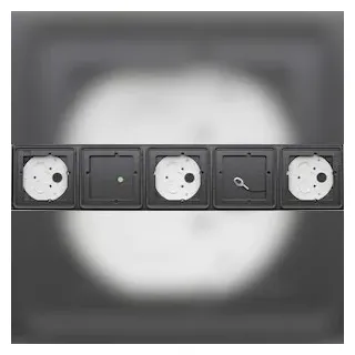 Gira AP-Gehäuse 5 Module 1x5 5505910