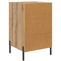 vidaXL Nachtschrank Artisan-Eiche 40 x 40 x 66 cm Eiche