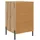 vidaXL Nachtschrank Artisan-Eiche 40 x 40 x 66 cm Eiche