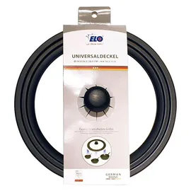 ELO Glasdeckel Multi Ø 24 Glas Schwarz 28 cm