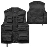 Brandit Textil Brandit Hunting Vest, Schwarz, Größe XL